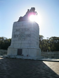 Albany War Memorial - at the going down of the sun.....
